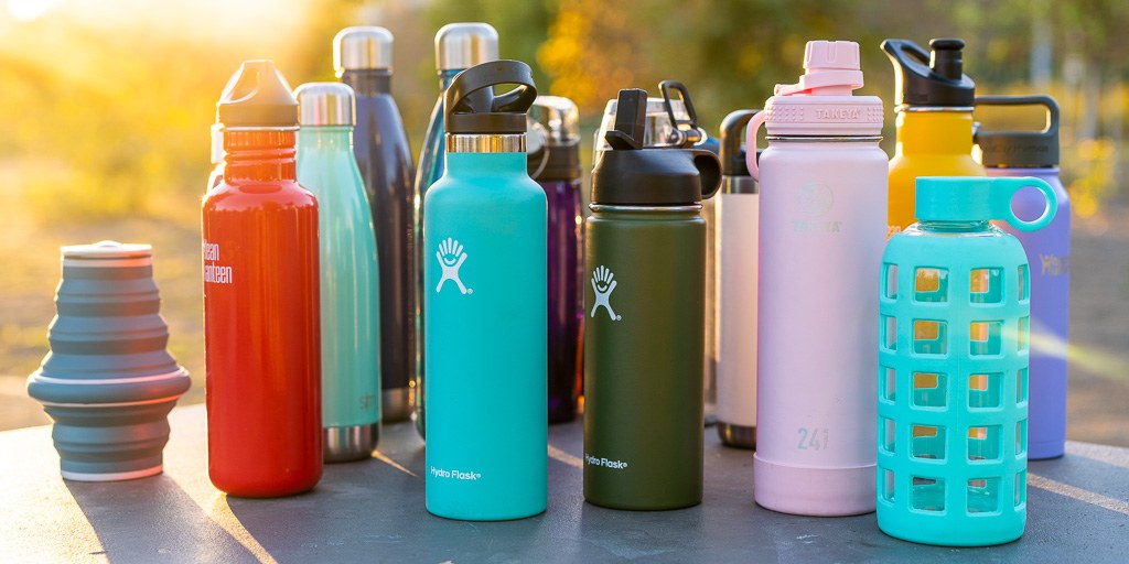 Use refillable water bottles and reusable lunch containers